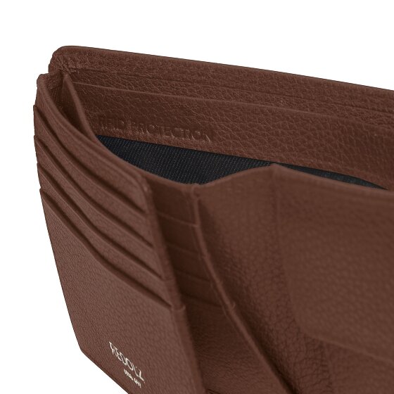 Redolz Cartera de piel Essentials QF RFID 12 cm desplegable