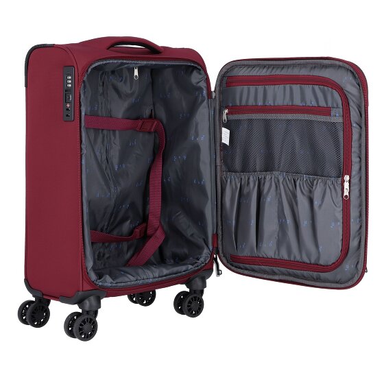 d&n Travel Line 9504 4 ruedas Carro de la cabina S 55 cm