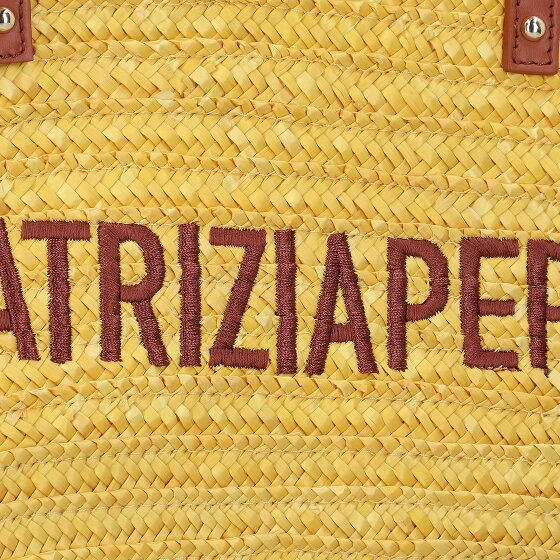 Patrizia Pepe Summer Straw Bolsa de compras 51 cm