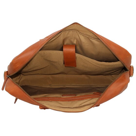 Burkely Maletín Vintage Max Piel 44 cm Compartimento para portátil