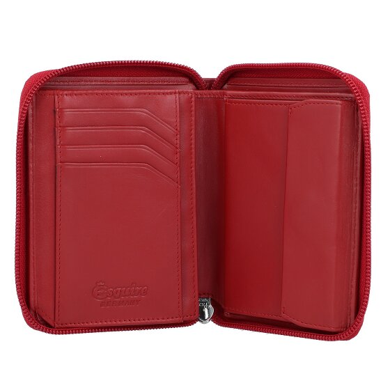 Esquire Nuevo Billetero Seda Cuero 10 cm