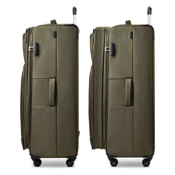 Wenger Trolley Beaumont de 4 ruedas XL, 87 cm, tamaño especial con fuelle expandible