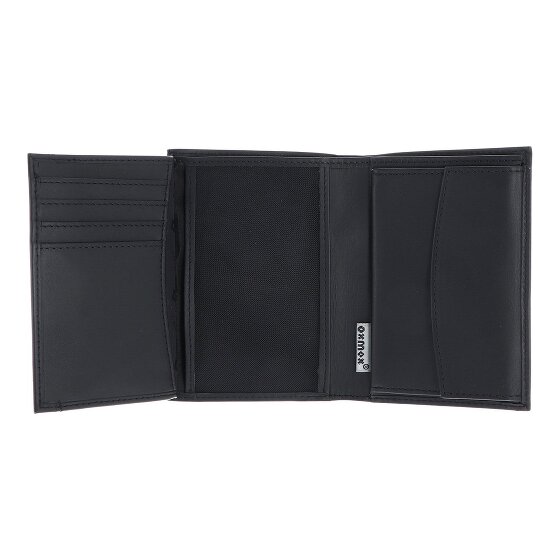 oxmox Leather Cartera Bloqueo RFID Piel natural 13 cm