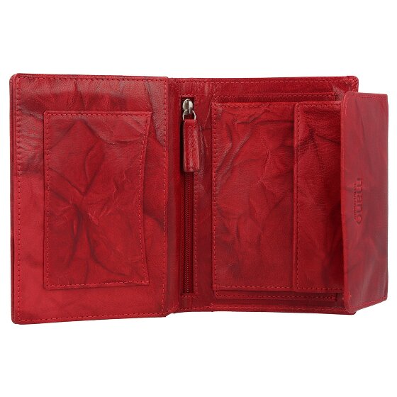 mano Donna Aurona Billetera RFID Piel 14 cm