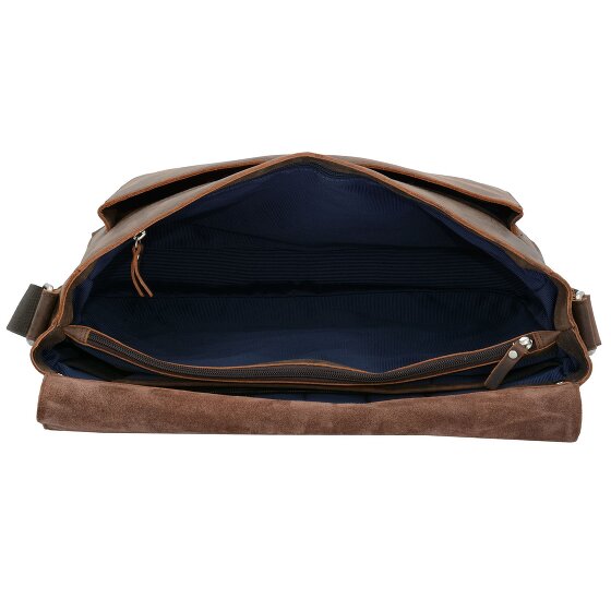 Leonhard Heyden Salisbury Messenger Piel 40 cm Compartimento para portátil