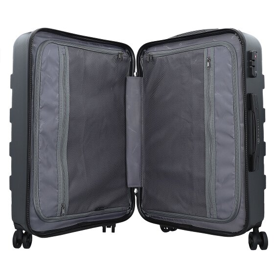bugatti Galatea 4 Roll Suitcase Set 3pcs.