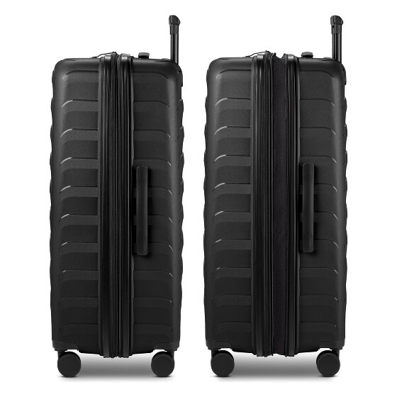 d&n Toronto 4 ruedas Carrito L 75 cm con pliegue de expansión