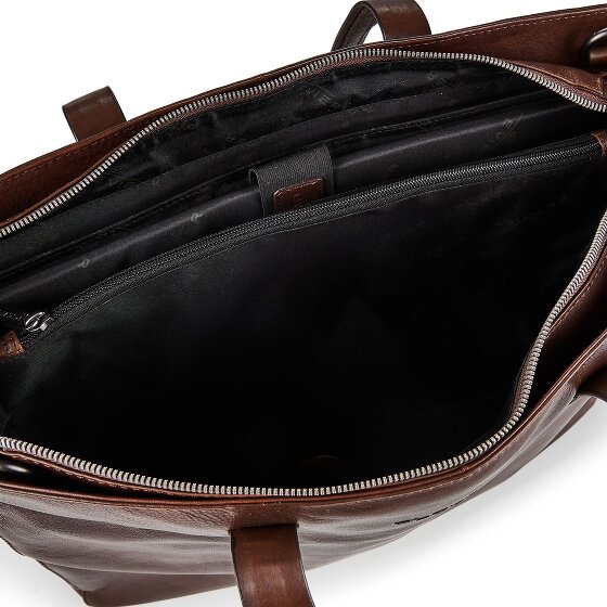Plevier Power Bolsa de compras Piel natural 31 cm Compartimento para laptop