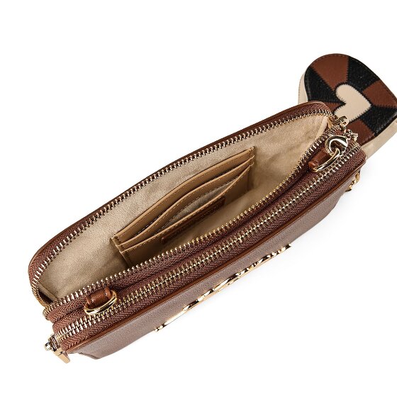 Love Moschino Heart Charm Bolsa de hombro Piel 20 cm