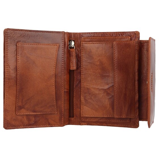 mano Donna Aurona Billetera RFID Piel 14 cm