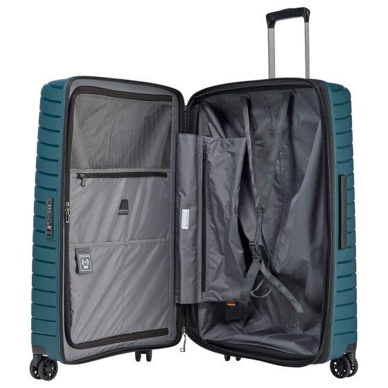 Stratic Novium 4 ruedas Carrito L 77 cm con pliegue de expansión