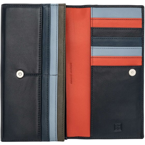 DuDu Cartera de cuero de 19 cm