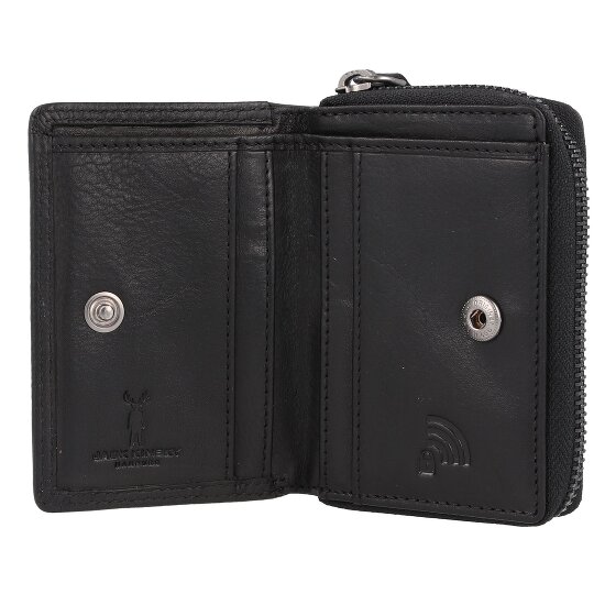 Jack Kinsky Montreal Cartera Protección RFID Piel 11 cm