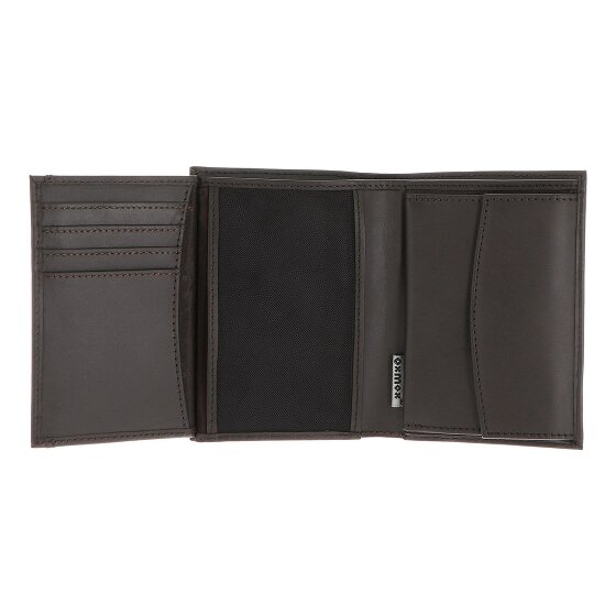 oxmox Leather Cartera Bloqueo RFID Piel natural 10 cm