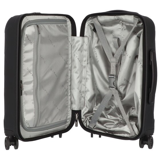 Stratic Leather & More 4 ruedas Carro de la cabina 55 cm Compartimento para el portátil