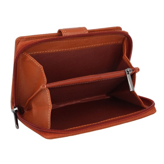 mano Billetera de cuero Donna Giulia 9 cm