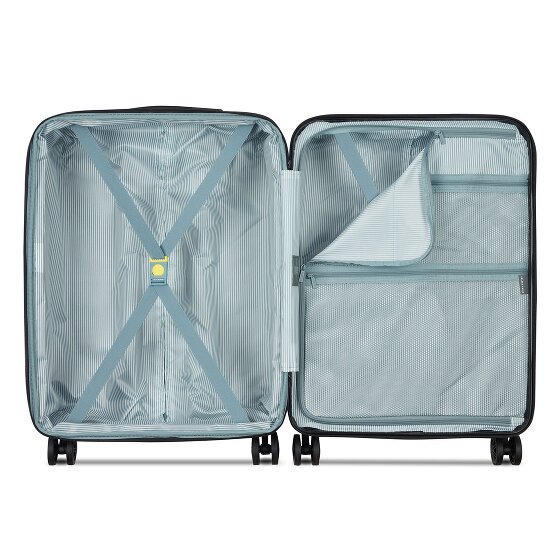 Delsey Paris Meteor 4 ruedas Set de maletas 3 piezas Con asa expansible