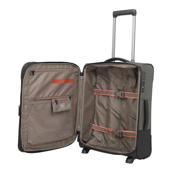 Travelite Crosslite 5.0 2 ruedas Carro de la cabina 54 cm