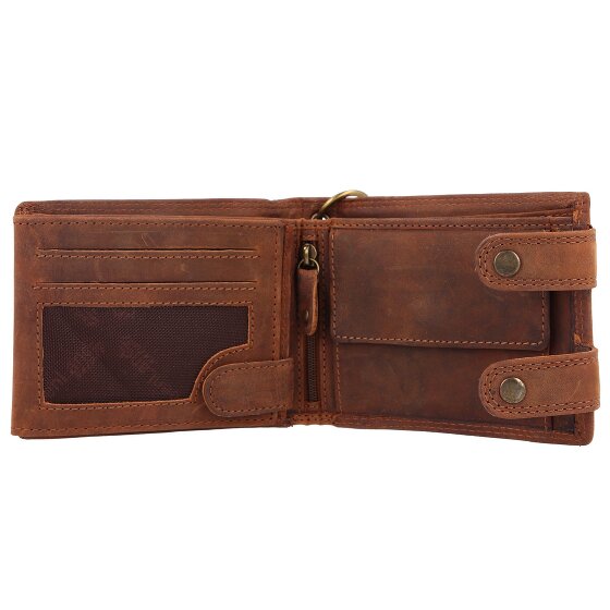 Greenland Nature Billetera Montenegro de cuero RFID 12 cm