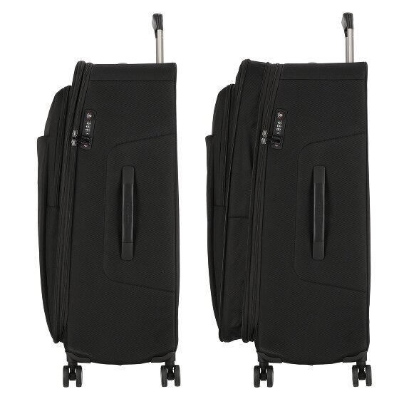 Piquadro Brief 4 ruedas Carrito 78 cm con pliegue de expansión
