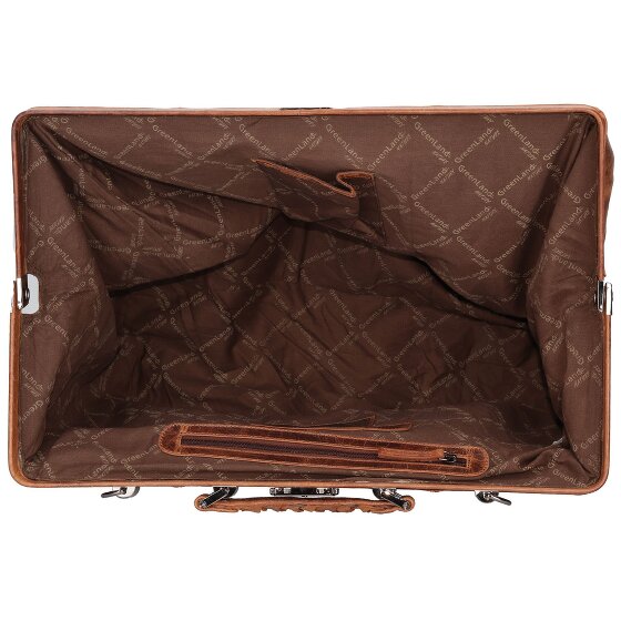 Greenland Nature Bolsa de viaje Montana Weekender de cuero RFID 51 cm