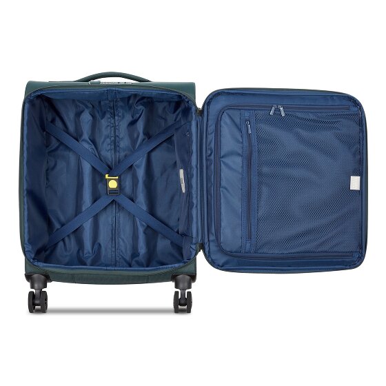 Delsey Paris Brochant 3 4 ruedas Carro de la cabina 55 cm