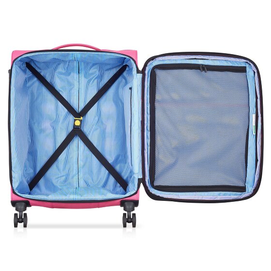 Delsey Paris x United Colors of Benetton BE Trolley de 4 ruedas 65 cm con pliegue de expansión