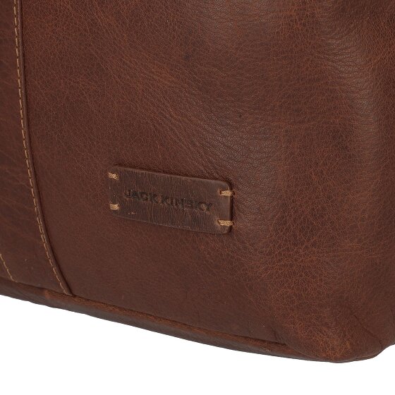 Jack Kinsky Porto Mochila de día Piel 37 cm Compartimento para el portátil