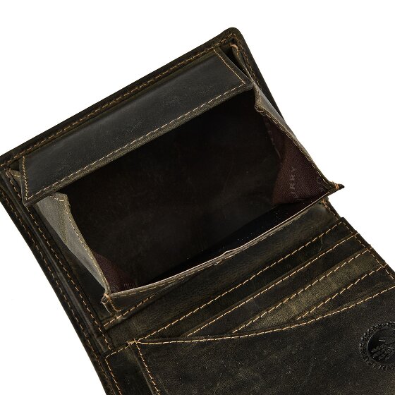 Greenburry Cartera Vintage Ciervo Cuero 9,5 cm