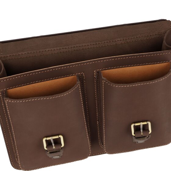 Mika Robbert Maletín de piel 41 cm