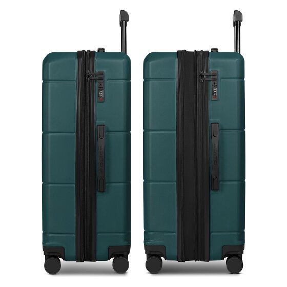 Police London 4 ruedas Trolley 74 cm Con fuelle expandible