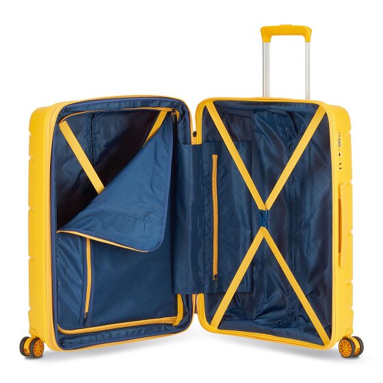 MODO by Roncato Starlight 3.0 4 ruedas Juego de maletas 2 piezas con pliegue de expansión