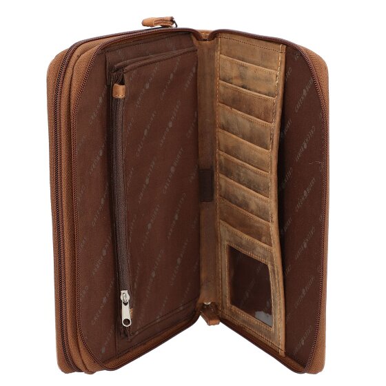 Greenburry Carpeta de cuero Vintage 24 cm