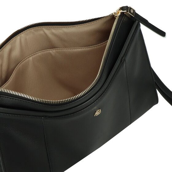 Piquadro Círculo de la tableta de cuero bolso de embrague 30,5 cm