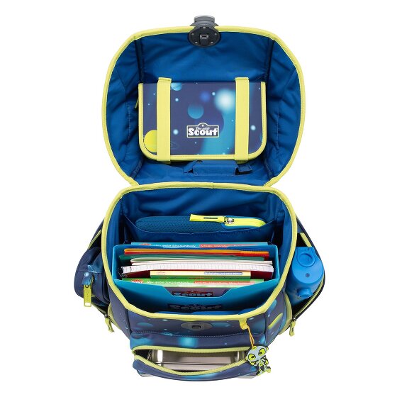 Scout Juego de mochilas escolares LED Genius 4pcs.