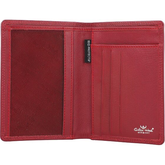 Golden Head Estuche para tarjetas de identidad Polo RFID Cuero 9 cm
