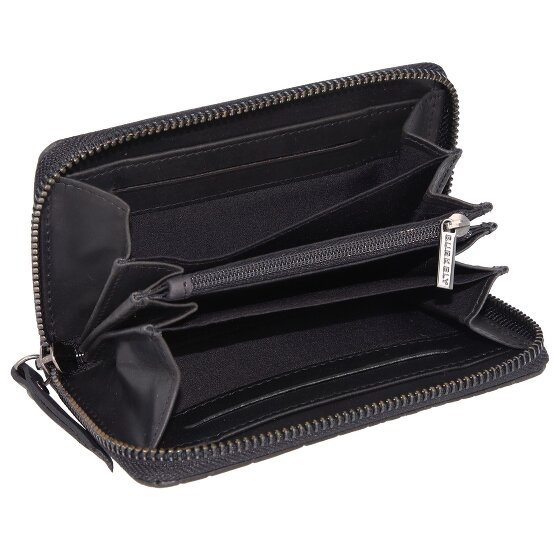 Burkely Cartera casual Carly de cuero RFID 14 cm