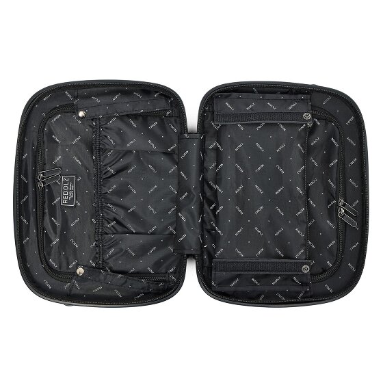 Redolz Essentials14 Juego de maletas de 4 ruedas Beautycase 4pcs con compartimento para portátil plegable expansible