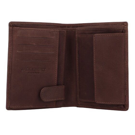 Jack Kinsky Aruba Cartera Protección RFID Piel 12.5 cm