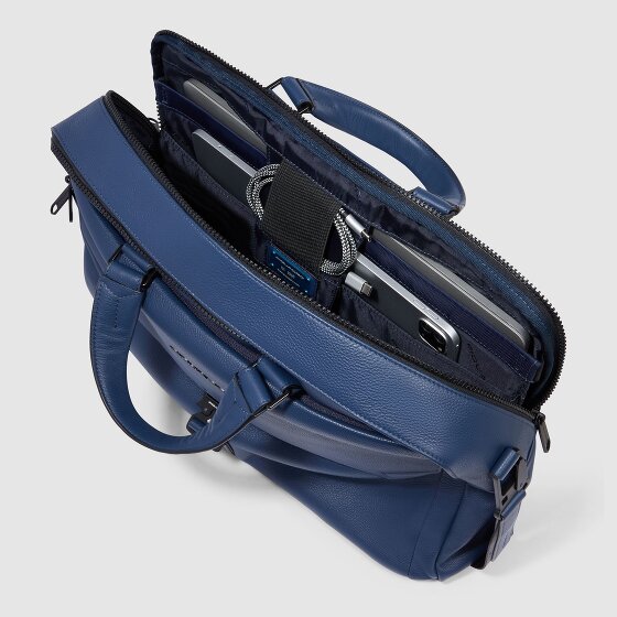 Piquadro Than Maletín Piel 30 cm Compartimento para el portátil