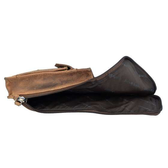 Greenburry Riñonera Vintage Piel 10 cm