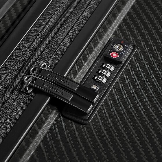 Smartbox Edition 01 4 ruedas Carro de la cabina 55 cm con pliegue de expansión