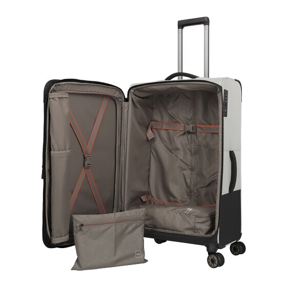 Travelite Crosslite 5.0 4 ruedas Carrito L 77 cm con pliegue de expansión
