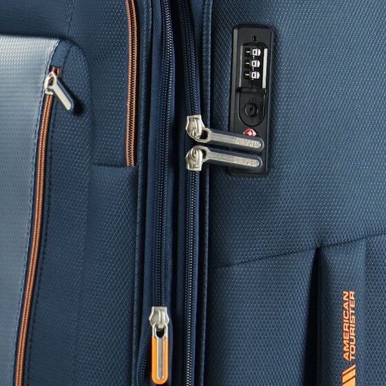 American Tourister Aktivus 4 ruedas Juego de maletas 3 piezas con pliegue de expansión