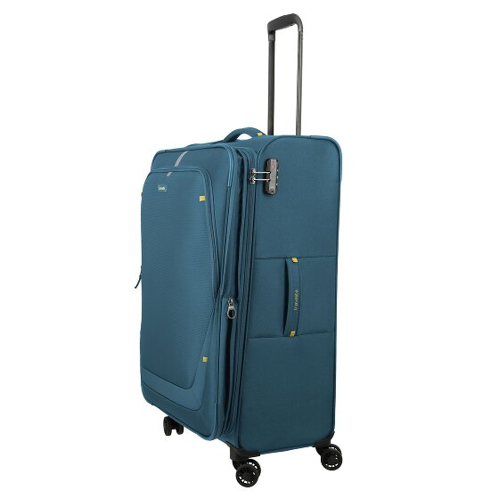 Travelite Umbria 4 ruedas Carrito L 77 cm con pliegue de expansión