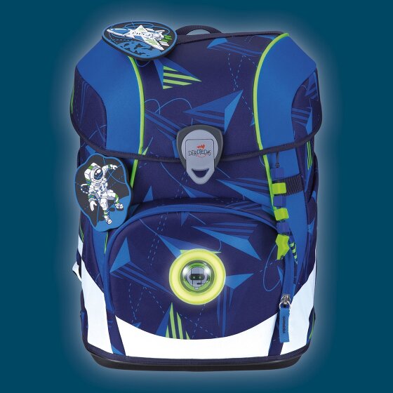 DerDieDas ErgoFlex Tiny LED Juego de mochilas escolares