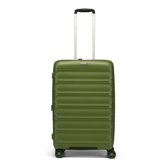 d&n Travel Line 4700 4 ruedas Juego de maletas 3 piezas con pliegue de expansión