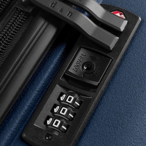 d&n Toronto 4 ruedas Carrito L 75 cm con pliegue de expansión