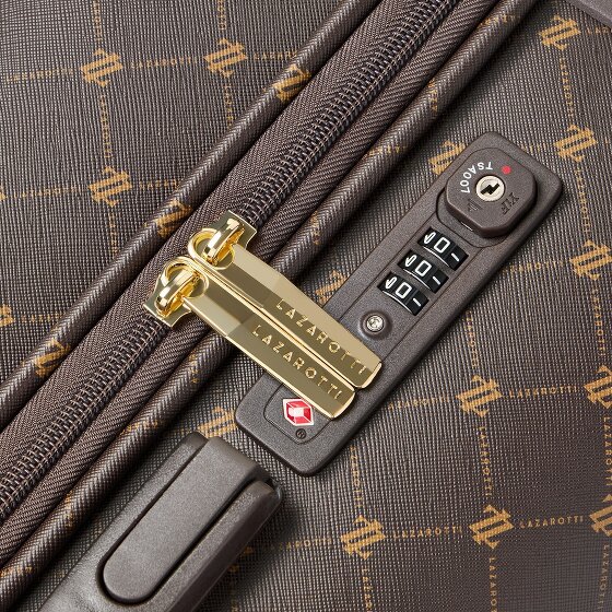 Lazarotti Palermo 4 ruedas Juego de maletas 2 piezas