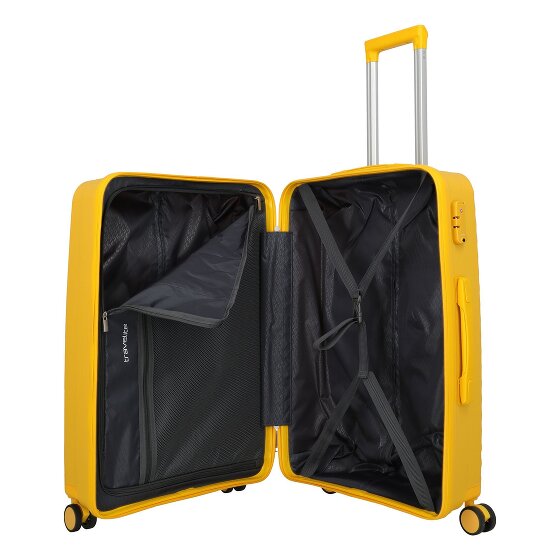 Travelite Pacific 4 ruedas Juego de maletas 3 piezas